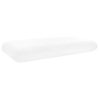 Produktbild för Sovkudde Enfärgad Vit 74 x 39 x 13 cm Minneskum