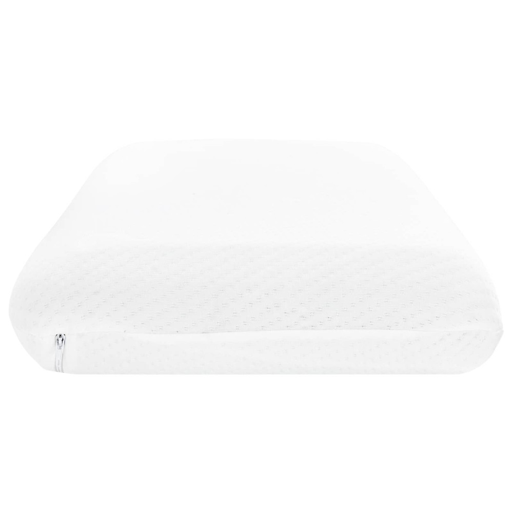 Produktbild för Sovkudde Enfärgad Vit 74 x 39 x 13 cm Minneskum