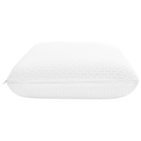 Produktbild för Sovkudde Enfärgad Vit 60 x 40 x 10 cm Minneskum