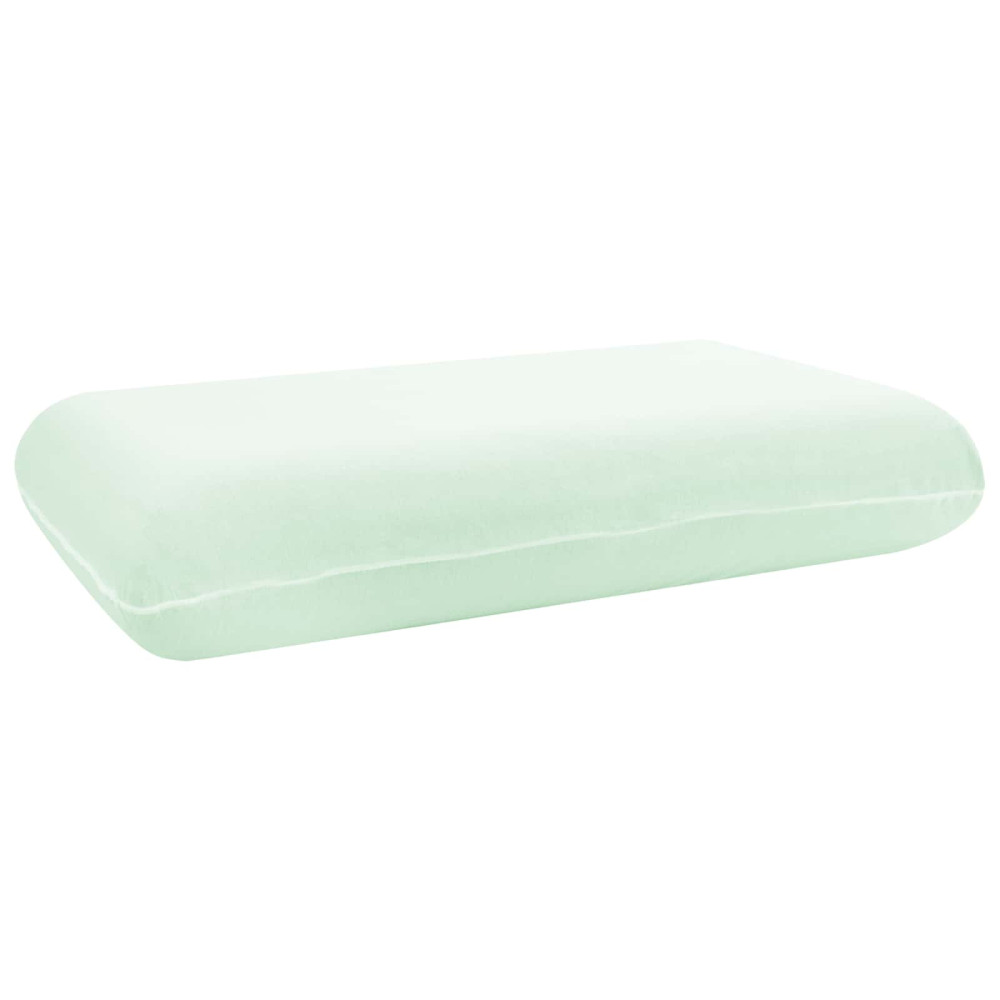 Produktbild för Sovkudde Enfärgad Vit 50 x 30 x 10 cm Minneskum