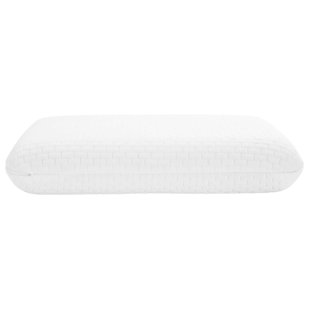 Produktbild för Sovkudde Enfärgad Vit 50 x 30 x 10 cm Minneskum