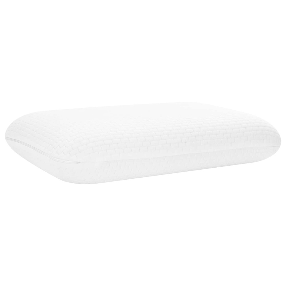 Produktbild för Sovkudde Enfärgad Vit 74 x 39 x 13 cm Minneskum