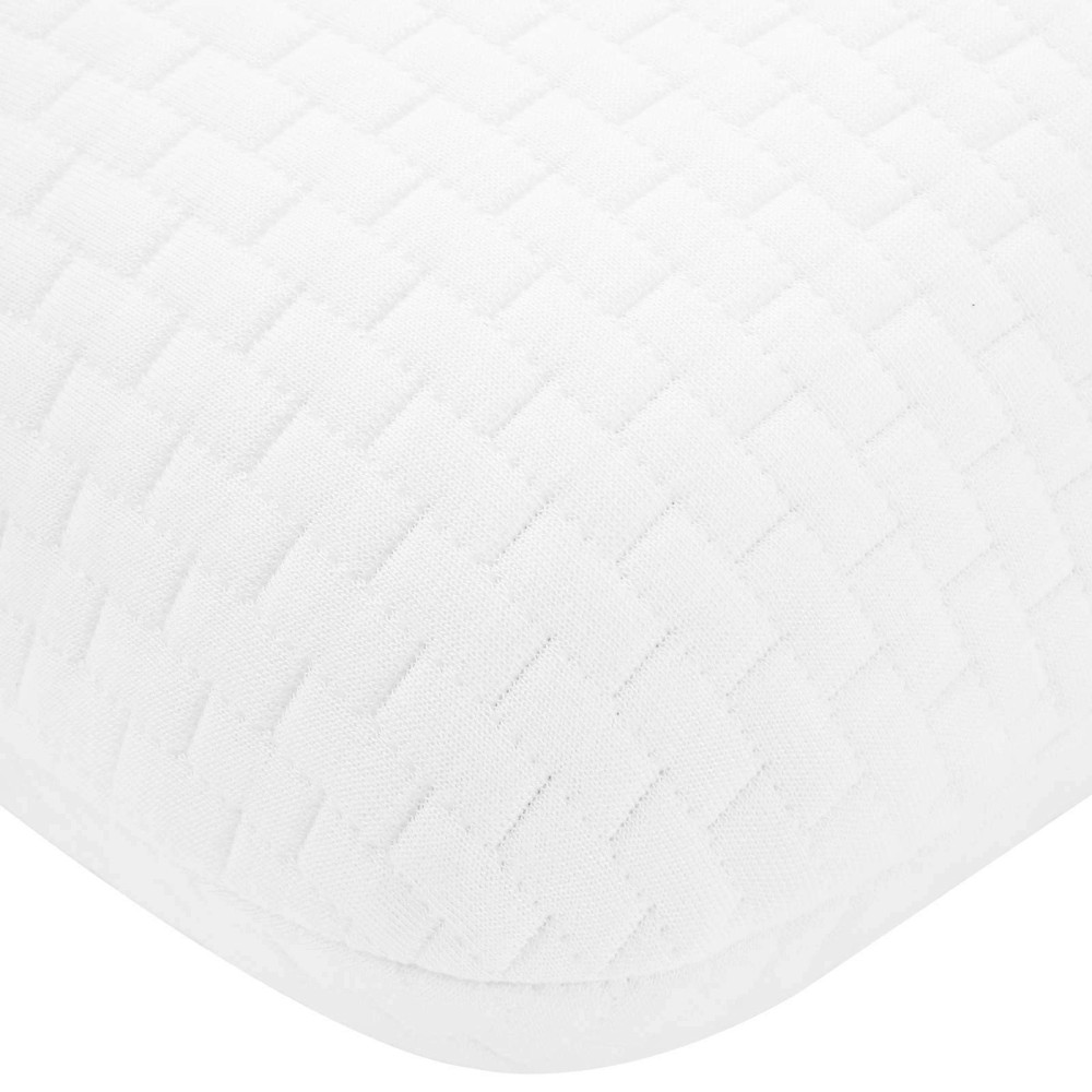 Produktbild för Sovkudde Enfärgad Vit 74 x 39 x 13 cm Minneskum