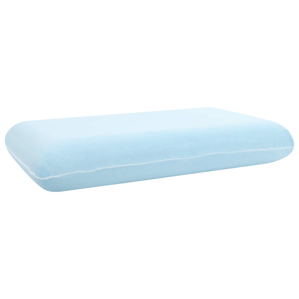 Produktbild för Sovkudde Enfärgad Vit 70 x 36 x 13 cm Gelminneskumm