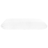 Produktbild för Sovkudde Enfärgad Vit 70 x 36 x 13 cm Gelminneskumm