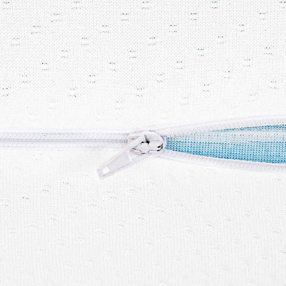 Produktbild för Sovkudde Enfärgad Vit 90 x 40 x 13 cm Gelminneskumm