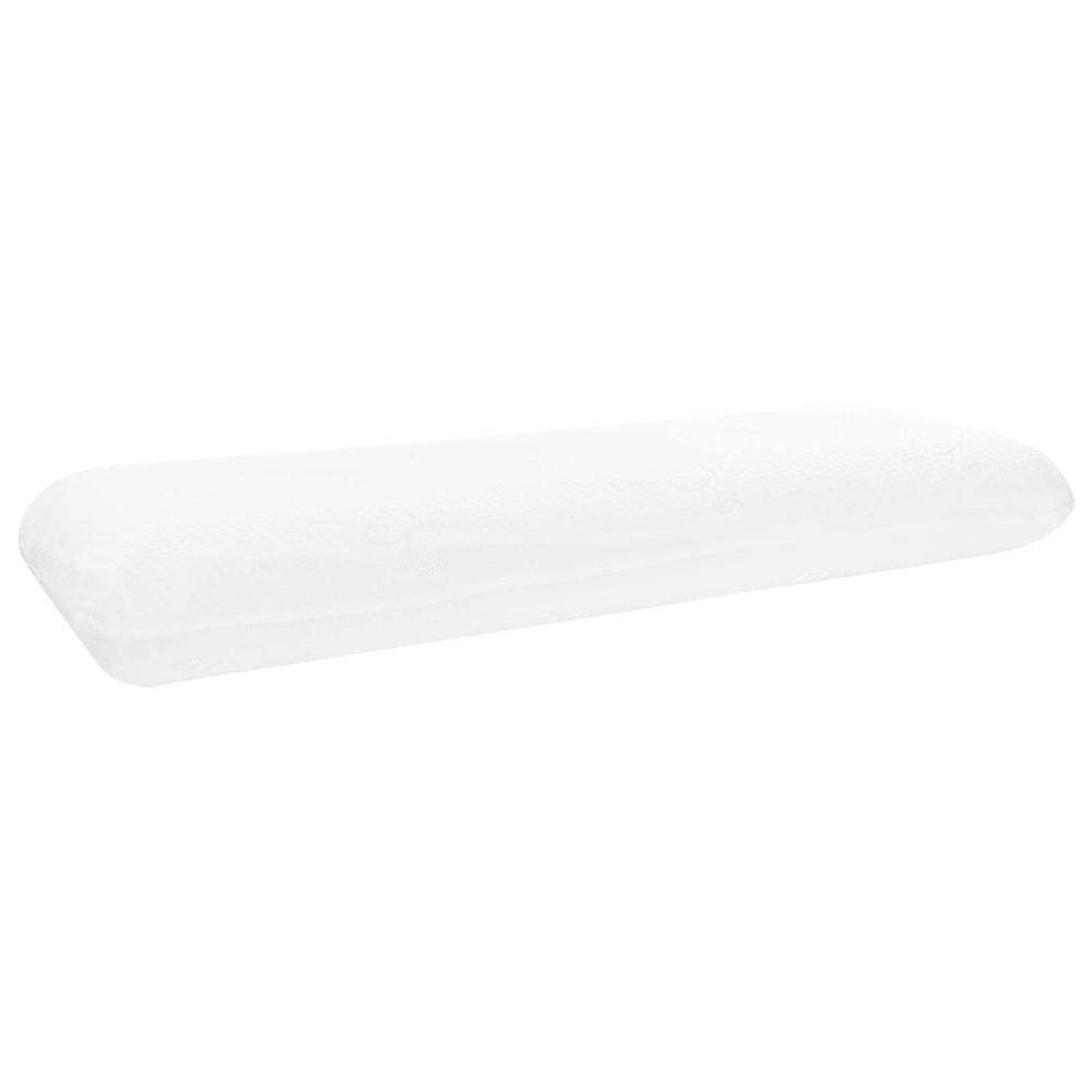 Produktbild för Sovkudde Enfärgad Vit 105 x 36 x 13 cm Gelminneskumm