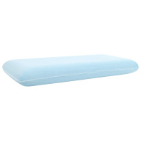 Produktbild för Sovkudde Enfärgad Vit 120 x 36 x 13 cm Gelminneskumm