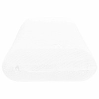 Produktbild för Sovkudde Enfärgad Vit 120 x 36 x 13 cm Gelminneskumm