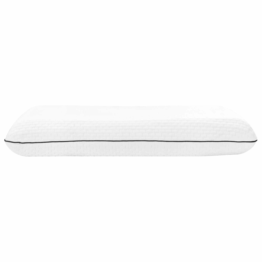 Produktbild för Sovkudde Enfärgad Vit 80 x 35 x 10 cm Gelskum