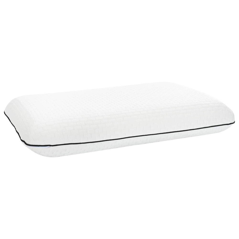 Produktbild för Sovkudde Enfärgad Vit 60 x 40 x 10 cm Gelskum