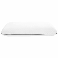 Produktbild för Sovkudde Enfärgad Vit 60 x 40 x 10 cm Gelskum
