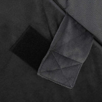 Produktbild för Vinklad Kudde Grå 55 x 55 x 26 cm Minneskum