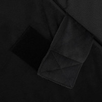 Produktbild för Vinklad Kudde Svart 55 x 55 x 26 cm Minneskum