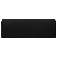 Produktbild för Fotstöd Kudde Enfärgad Svart 42 x 18 x 13 cm PU skum