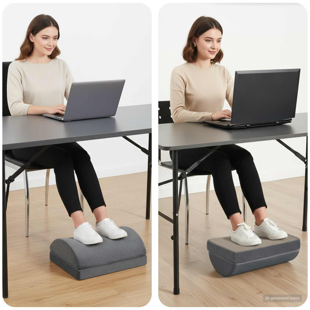Produktbild för Enfärgad Grå 44 x 29 x 17 cm PU skum