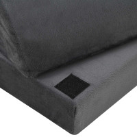 Produktbild för Enfärgad Grå 44 x 29 x 17 cm PU skum