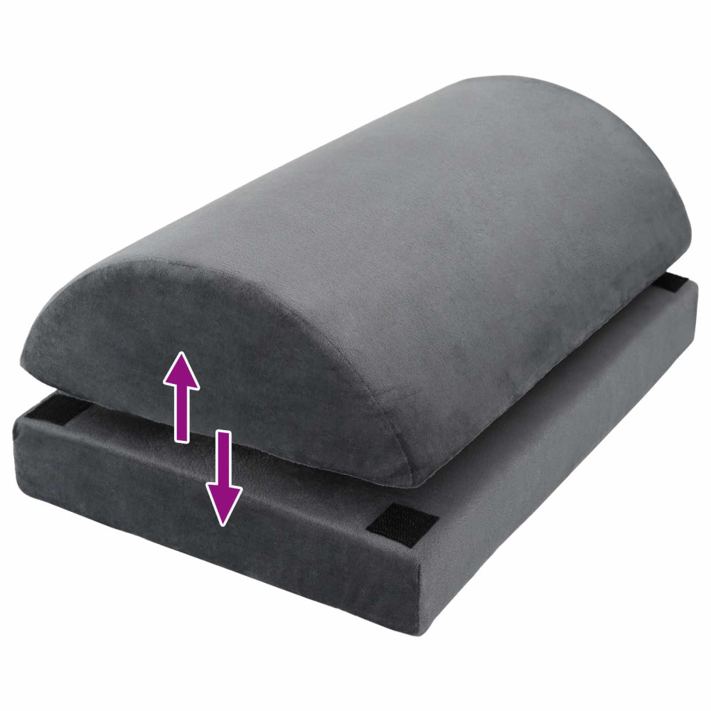 Produktbild för Enfärgad Grå 44 x 29 x 17 cm PU skum
