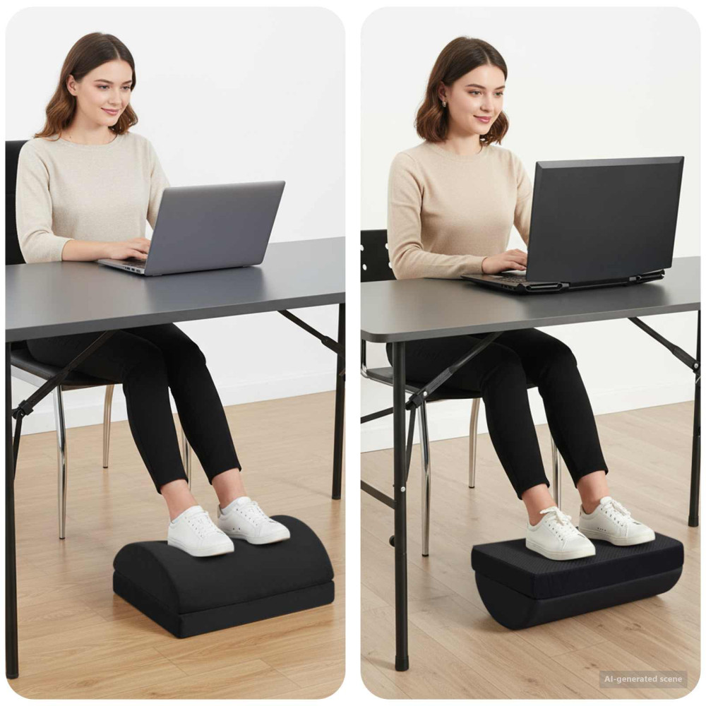 Produktbild för Enfärgad Svart 44 x 29 x 17 cm PU skum