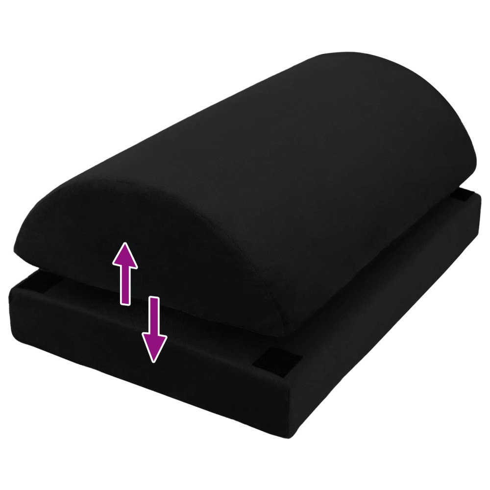 Produktbild för Enfärgad Svart 44 x 29 x 17 cm PU skum