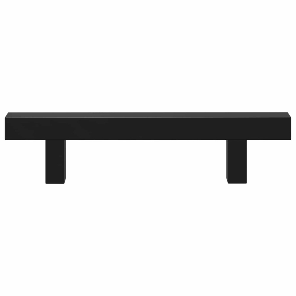 Produktbild för Skåphandtag 2 pcs Svart 150 x 12,3 x 35,2 mm Rostfritt stål