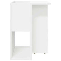 Produktbild för Sidobord Vit 35 x 40 x 55 cm Konstruerat trä