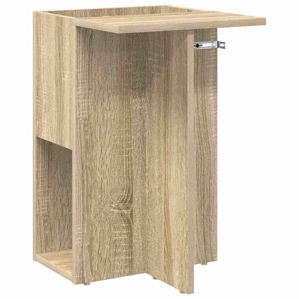 Produktbild för Sidobord Sonoma-ek 35 x 40 x 55 cm Konstruerat trä