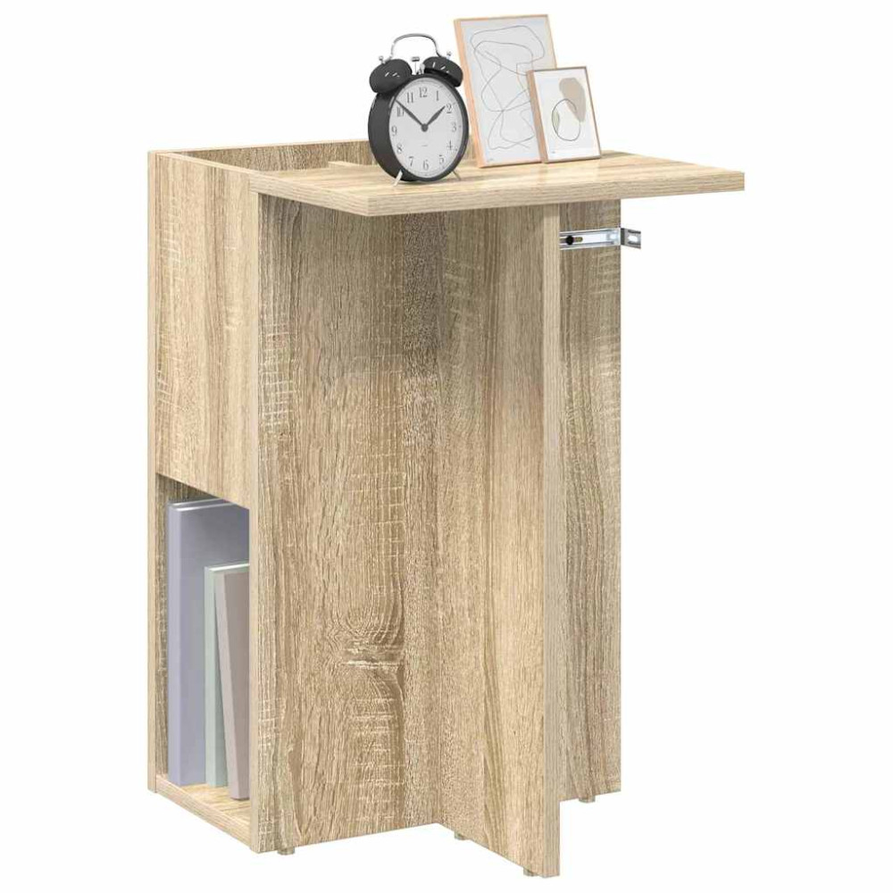 Produktbild för Sidobord Sonoma-ek 35 x 40 x 55 cm Konstruerat trä