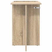 Produktbild för Sidobord Sonoma-ek 35 x 40 x 55 cm Konstruerat trä