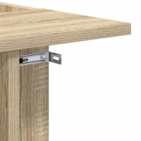 Produktbild för Sidobord Sonoma-ek 35 x 40 x 55 cm Konstruerat trä