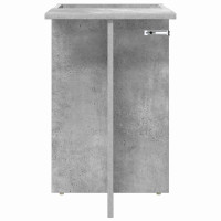 Produktbild för Sidobord Betonggrå 35 x 40 x 55 cm Konstruerat trä