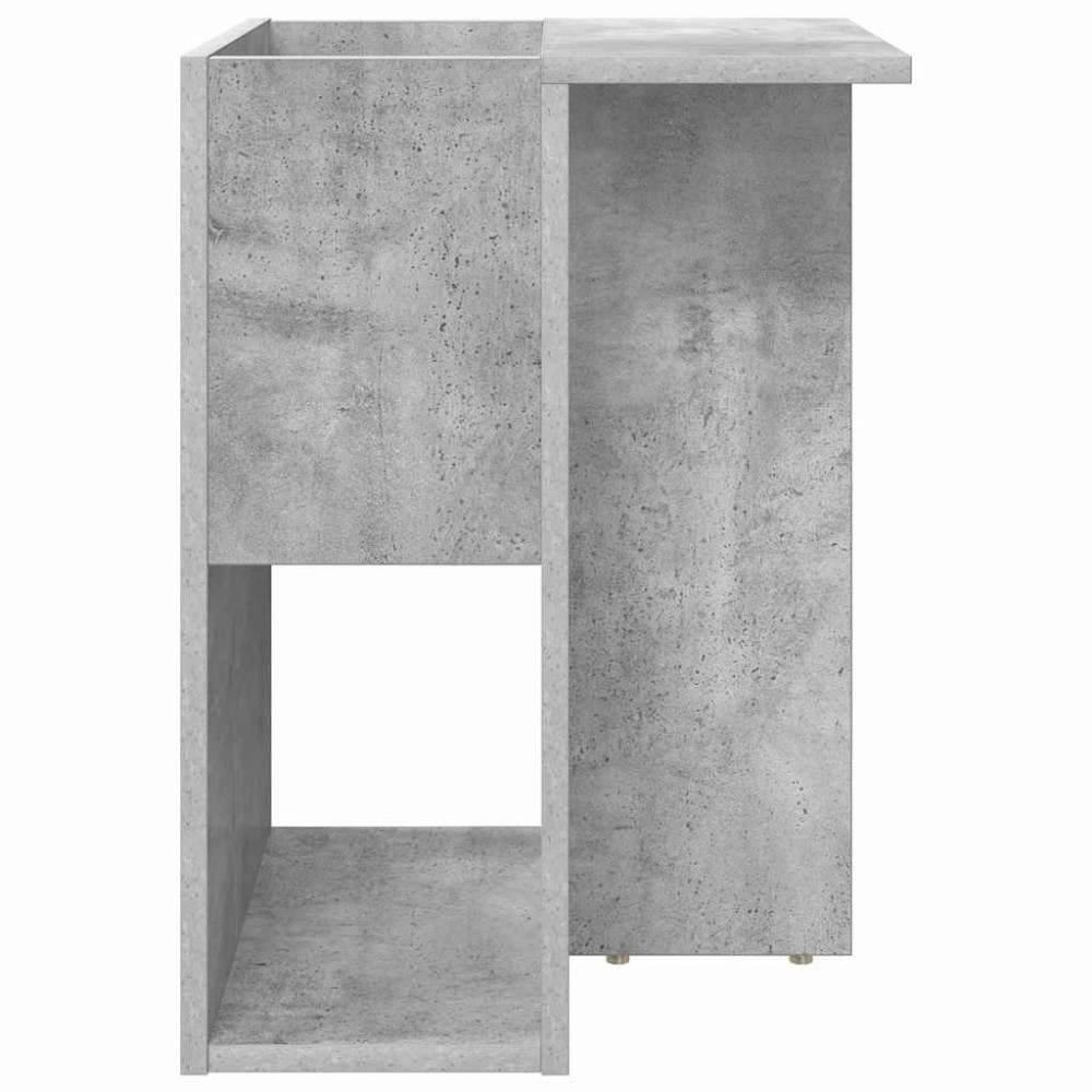 Produktbild för Sidobord Betonggrå 35 x 40 x 55 cm Konstruerat trä
