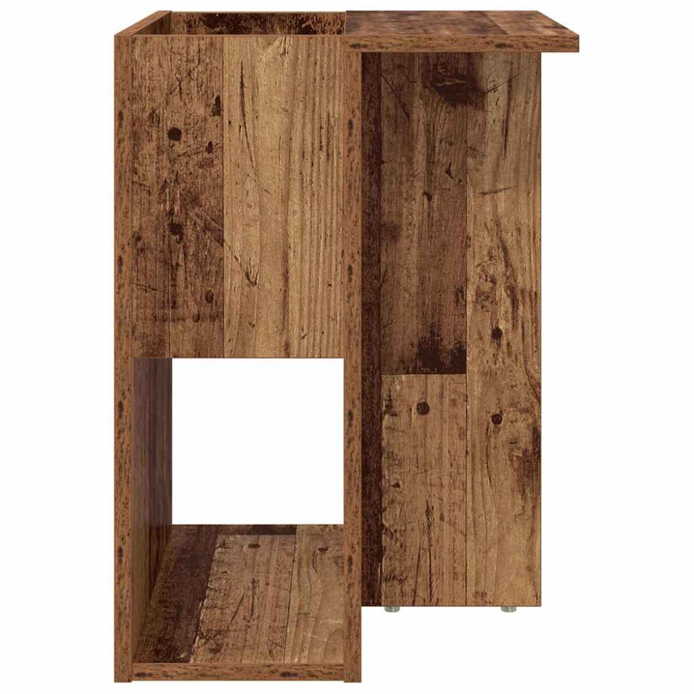 Produktbild för Sidobord Gammalt trä 35 x 40 x 55 cm Konstruerat trä