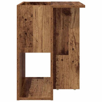 Produktbild för Sidobord Gammalt trä 35 x 40 x 55 cm Konstruerat trä