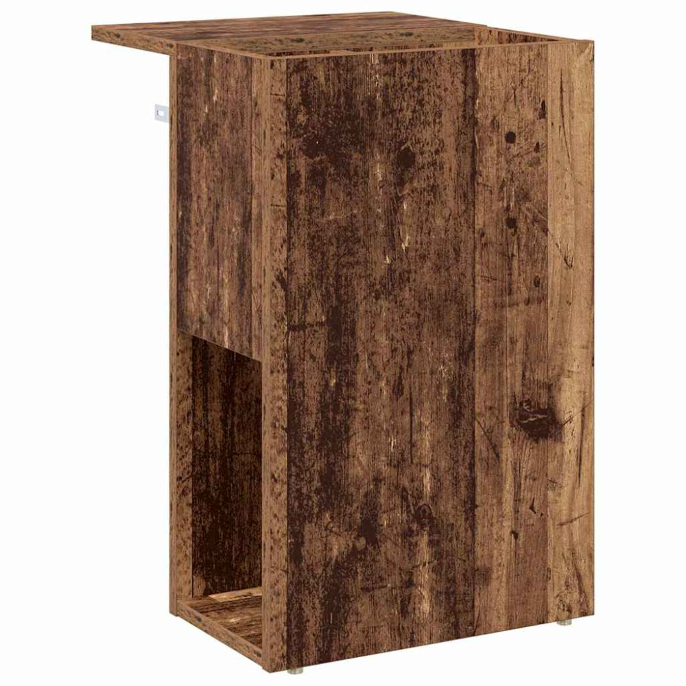 Produktbild för Sidobord Gammalt trä 35 x 40 x 55 cm Konstruerat trä