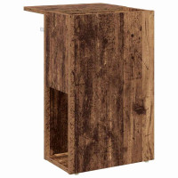 Produktbild för Sidobord Gammalt trä 35 x 40 x 55 cm Konstruerat trä
