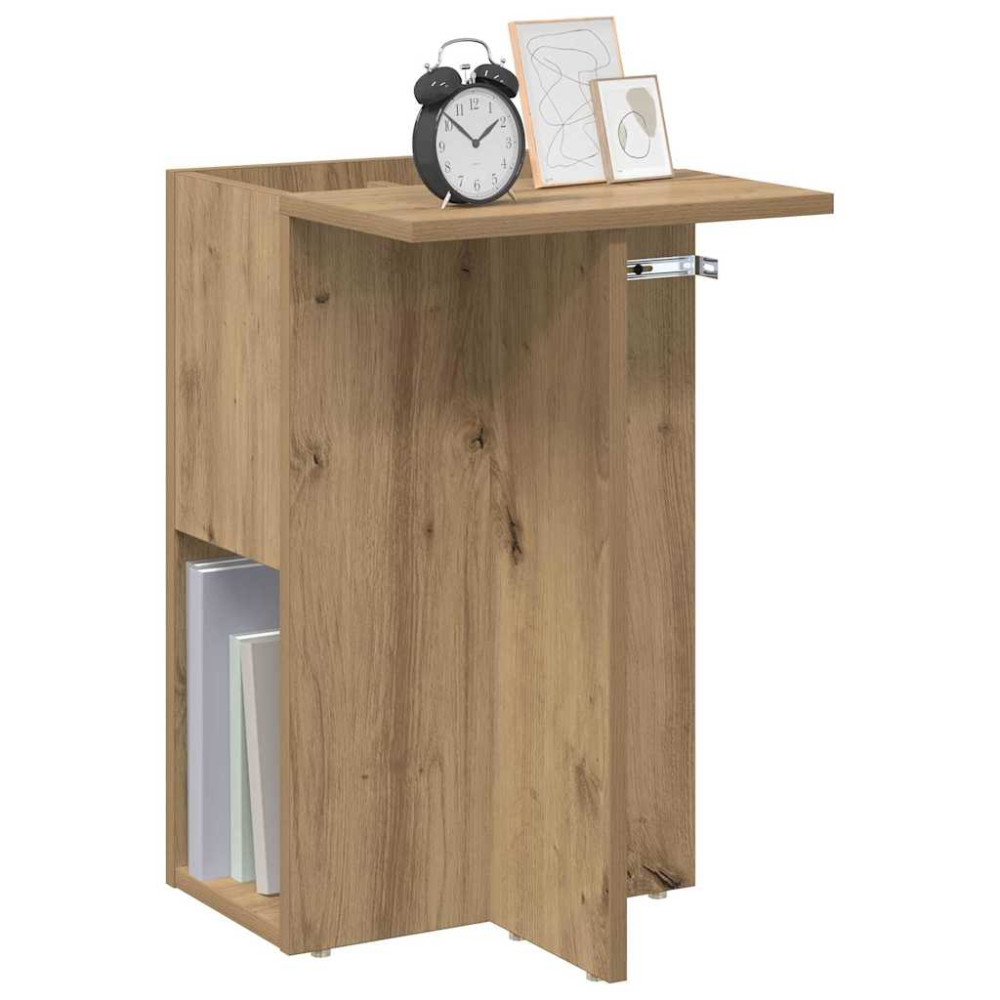 Produktbild för Sidobord Artisan Ek 35 x 40 x 55 cm Konstruerat trä