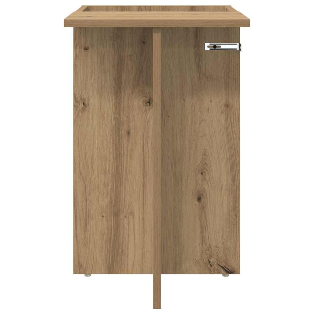 Produktbild för Sidobord Artisan Ek 35 x 40 x 55 cm Konstruerat trä