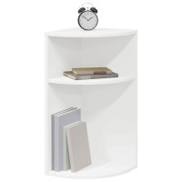 Produktbild för Sidobord Vit 29,6 x 29,6 x 60 cm Konstruerat trä