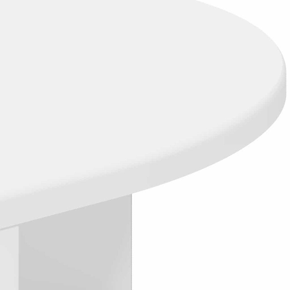 Produktbild för Sidobord Vit 29,6 x 29,6 x 60 cm Konstruerat trä