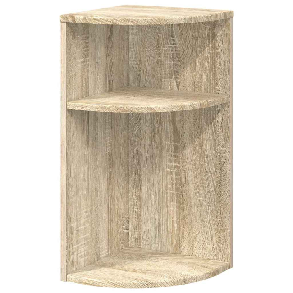 Produktbild för Sidobord Sonoma-ek 29,6 x 29,6 x 60 cm Konstruerat trä