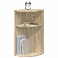 Produktbild för Sidobord Sonoma-ek 29,6 x 29,6 x 60 cm Konstruerat trä