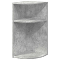 Produktbild för Sidobord Betonggrå 29,6 x 29,6 x 60 cm Konstruerat trä