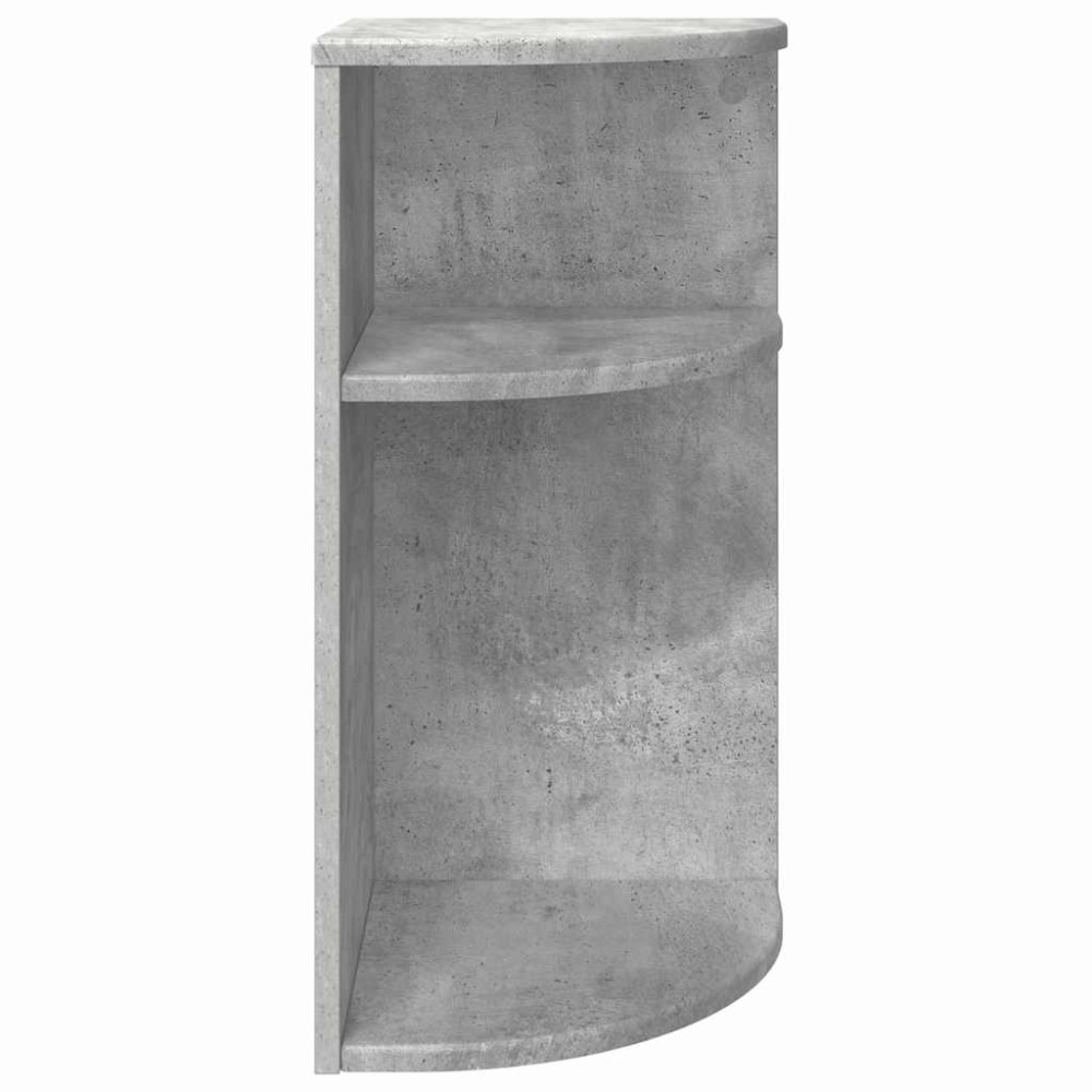 Produktbild för Sidobord Betonggrå 29,6 x 29,6 x 60 cm Konstruerat trä