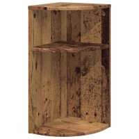 Produktbild för Sidobord Gammalt trä 29,6 x 29,6 x 60 cm Konstruerat trä