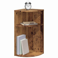 Produktbild för Sidobord Gammalt trä 29,6 x 29,6 x 60 cm Konstruerat trä