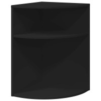 Produktbild för Sidobord Svart 39,7 x 39,7 x 60 cm Konstruerat trä