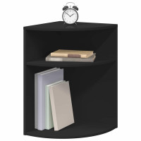 Produktbild för Sidobord Svart 39,7 x 39,7 x 60 cm Konstruerat trä