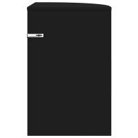 Produktbild för Sidobord Svart 39,7 x 39,7 x 60 cm Konstruerat trä