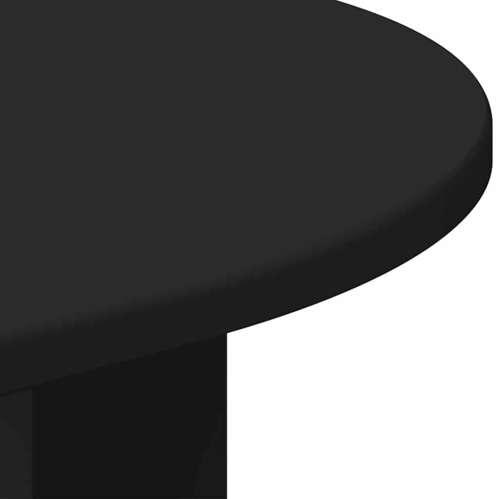 Produktbild för Sidobord Svart 39,7 x 39,7 x 60 cm Konstruerat trä